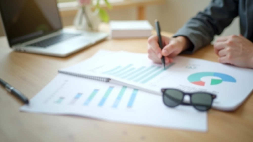 Notebook s tabulkami finančního plánování stavebního spoření